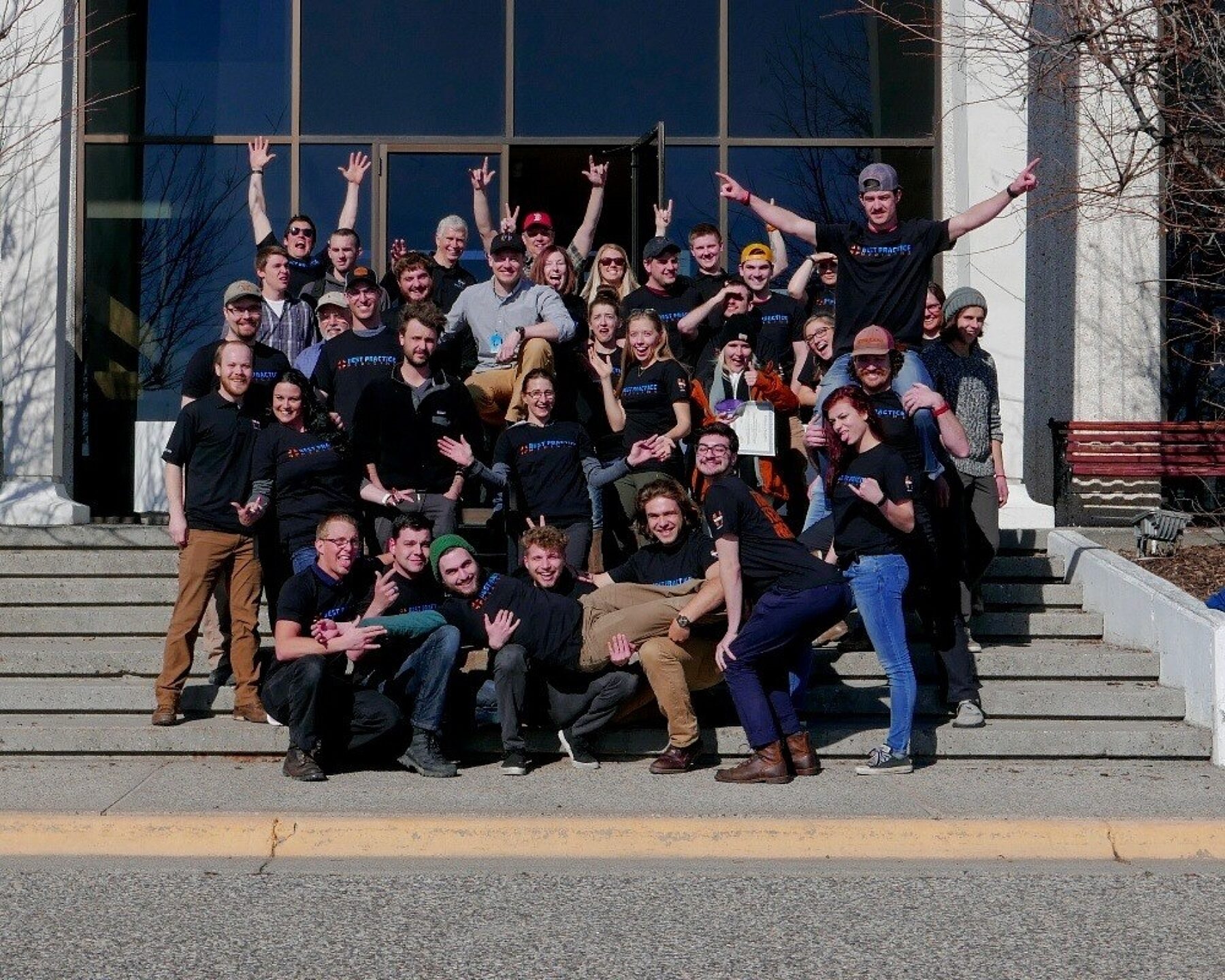 EMT happy graduation